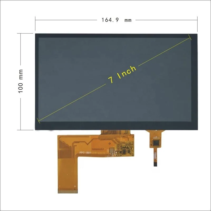 7.0 Inch 1024RGB X 600pixels HD LCD Module TFT Touchscreen