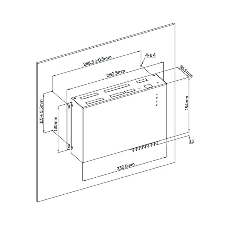 PMC-592 Class 1 AC Multi-Circuit 2 Mains 84 Branch Monitor RS-485 Ethernet