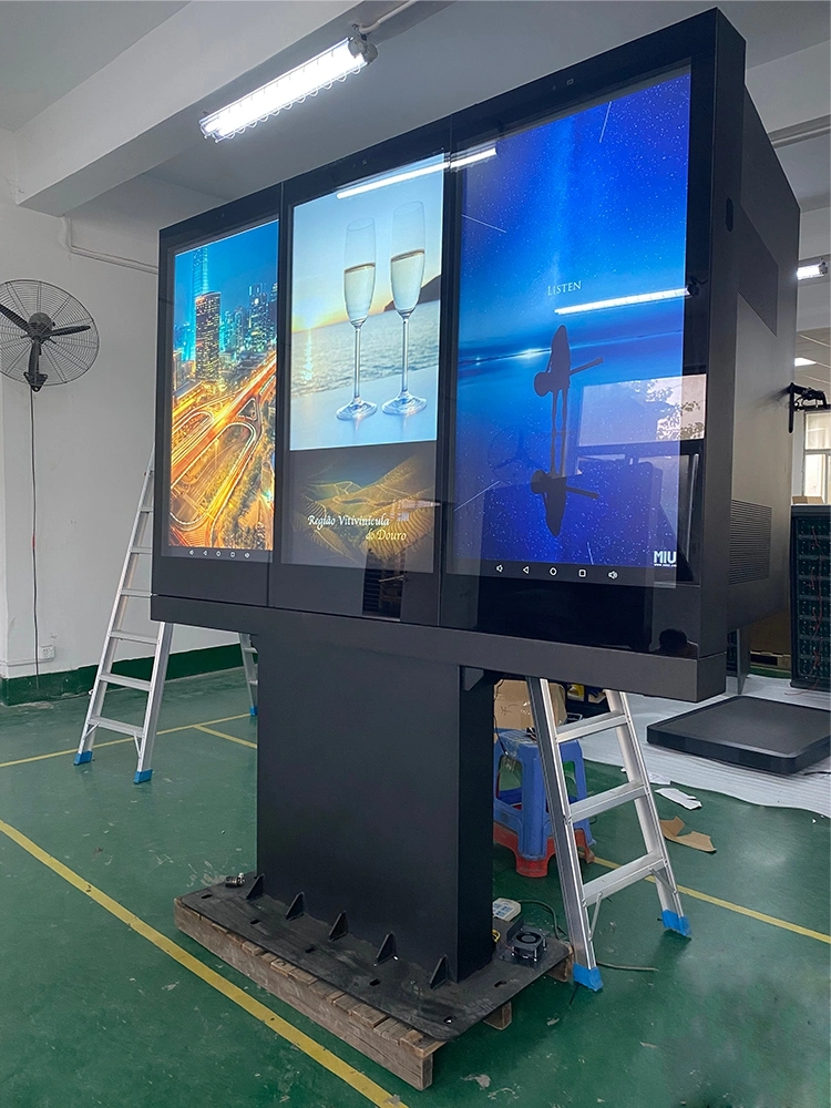 21.5, 32, 43, 49, 55, 65, 75, 86, 100 Inch Size All Weather Waterproof Outdoor LCD Advertising Screens Touchscreen Displays