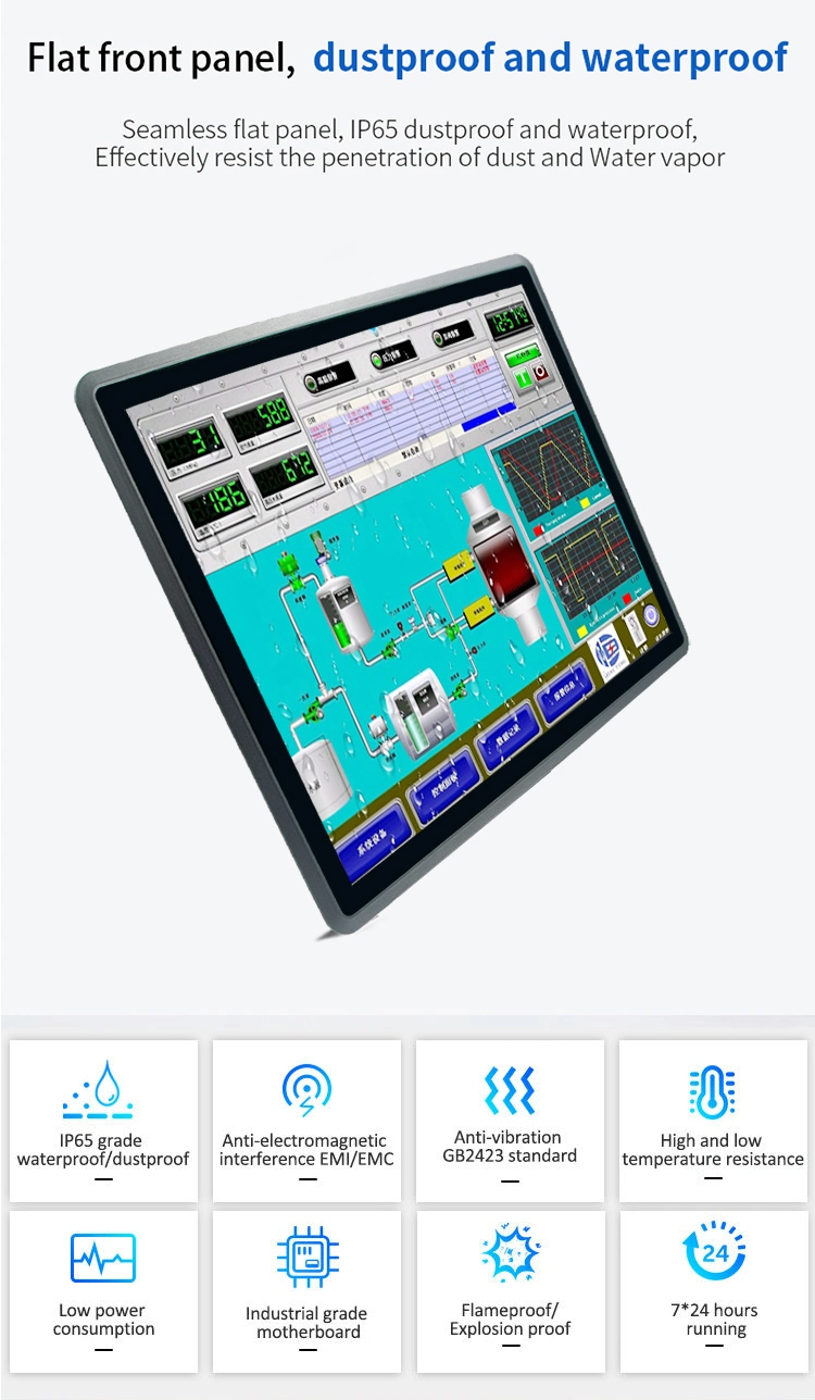 Full IP65 12.1 Inch Industrial Panel PC with Touch Screen