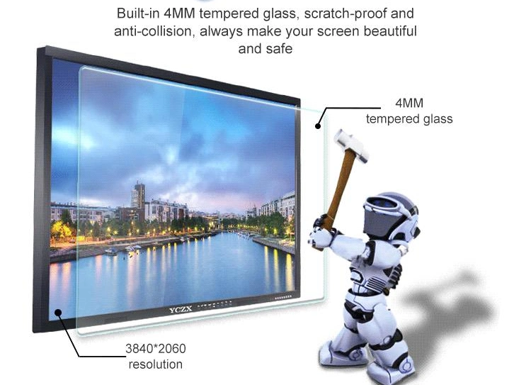 White Board Smart 85 86 Inch 4K Interactive Multi Business Touch Screen