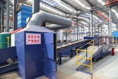 Blowing Galvanizing Plant for Steel Structures