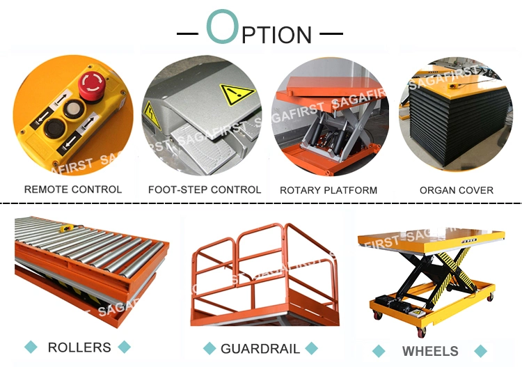 4m Lifting Height Electric Scissor Lift Table System