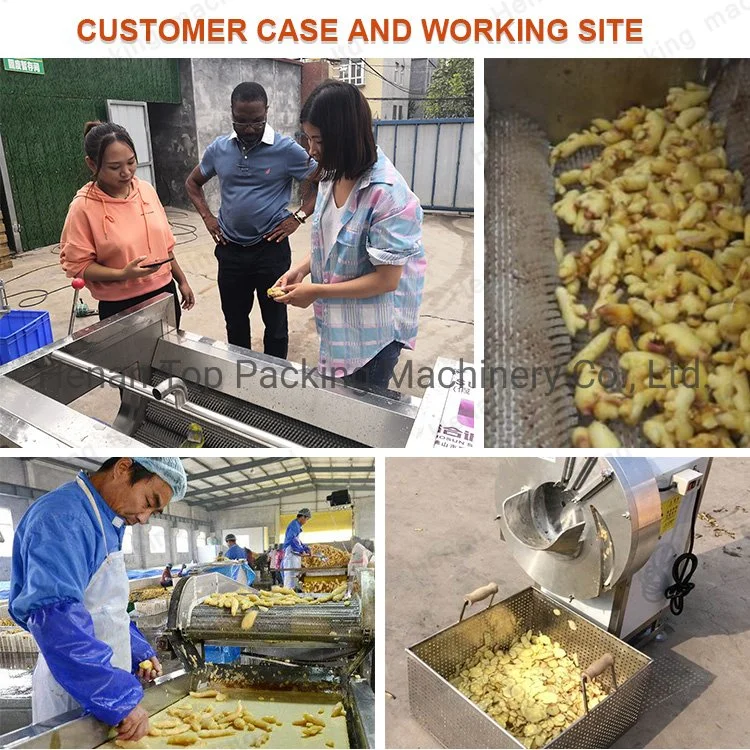 Garlic/ Ginger/ Onion/ Tumeric Powder Full Automatic Production Line