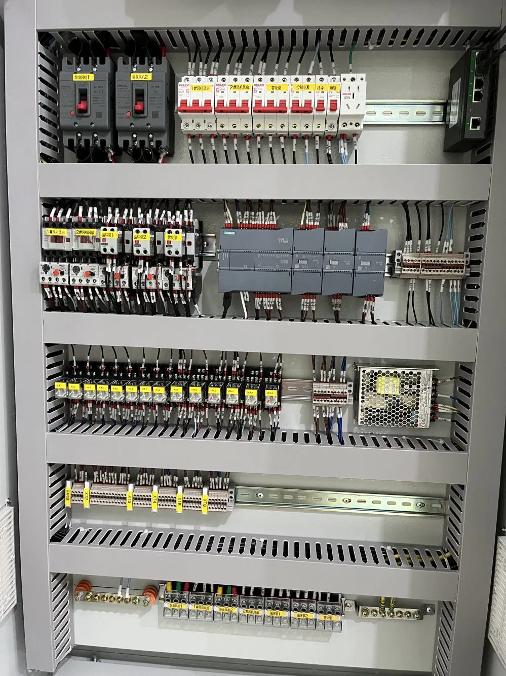 Automatic Pump Control Box Panel Low Voltage Main Power Distribution Cabinets