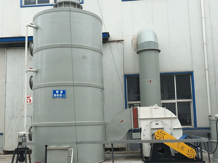 Pickling Tank Acid Fume Treatment Equipment The Eco Friendly Equipment Acid Fume Absorption Tower