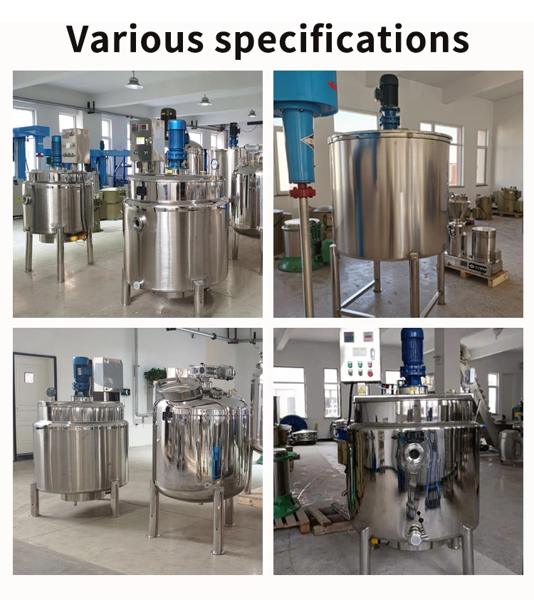 Liquid Soap Mixing Double Layer Chemical Liquid Mixing Tank