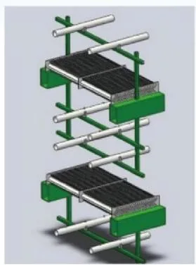 Tower Internals Packing Chevron Type Vane Mist Eliminator for Horizontal Flow Hooked Plain Pocketed or Non-Pocket Multi-Pocket Curved Parallel Plates