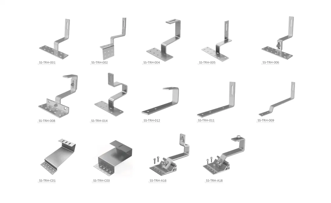 Solar Roof Hook Solar Framing for Solar Spanish Tiles