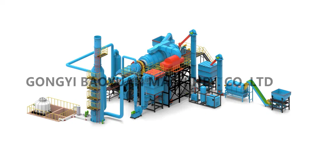 Activated Carbon Production Equipment Coconut Shell Activated Carbon Full Set Equipment Pyrolysis Furnace