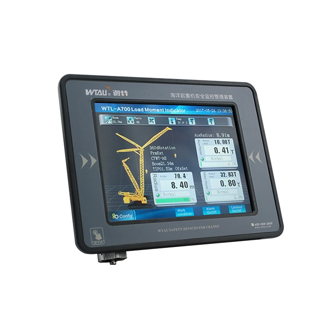 350t Crane Safety Monitoring System Wtl A700 Load Moment Safe Load Indicating