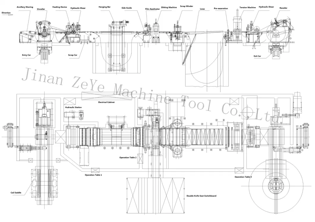 Longitudinal Cutting Machine, Automatic CNC Easy-Operation Slitting Machine on Sales