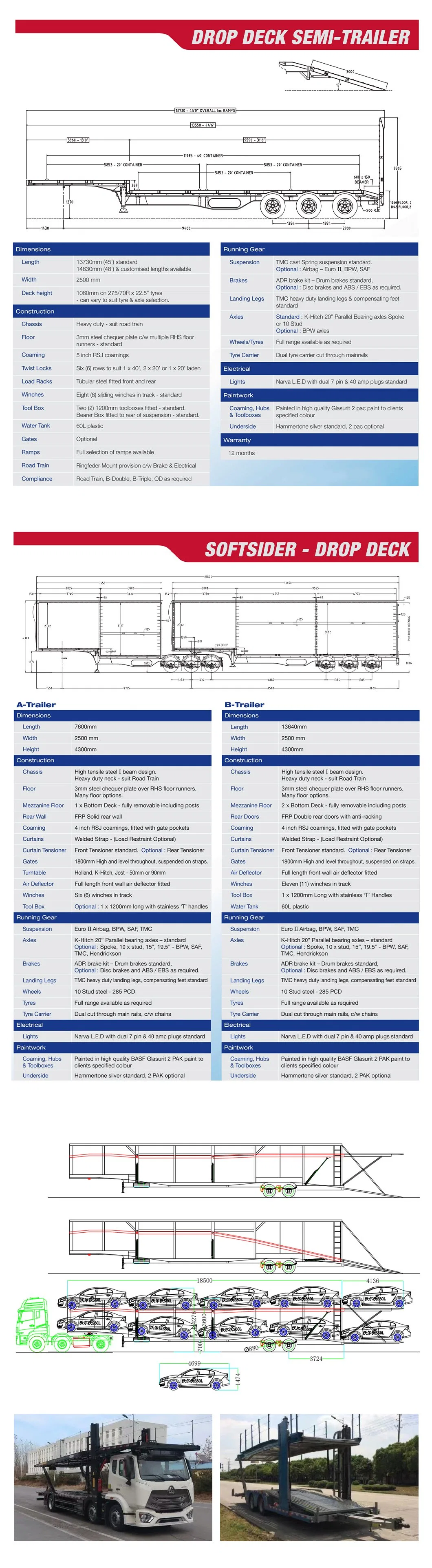 Anton Truck Trailers, Mixers, Container Chassis, Frame Production