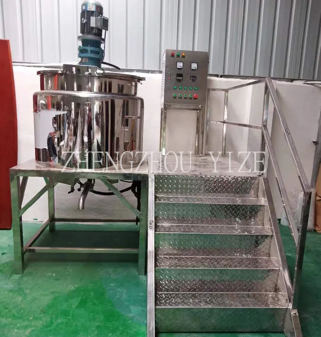 Liquid Stainless Steel Mixing Machine Soap Mixer Industrial Big 5 Ton Liquid Mixer Chemical Mixing Tank with Agitator