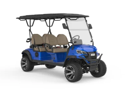 Borcart Golf Carts 4 plazas Club Car Golf Cart con Batería de litio ácido