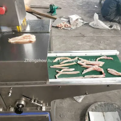 Las bandas de carne fresca para el equipo de corte horizontal de la carne de cerdo Carne de pollo y pescado de Gaza