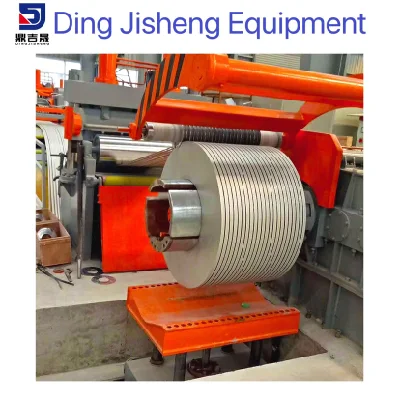 Placa de acero Rebobinado de banda de acero Slitting producción de línea Slitting bobina Máquina personalizada