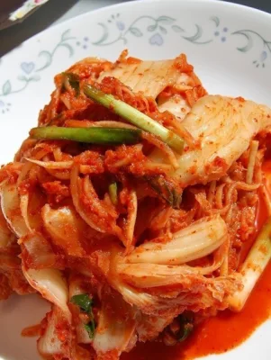 La última línea de producción vegetal encurtido Kimchi
