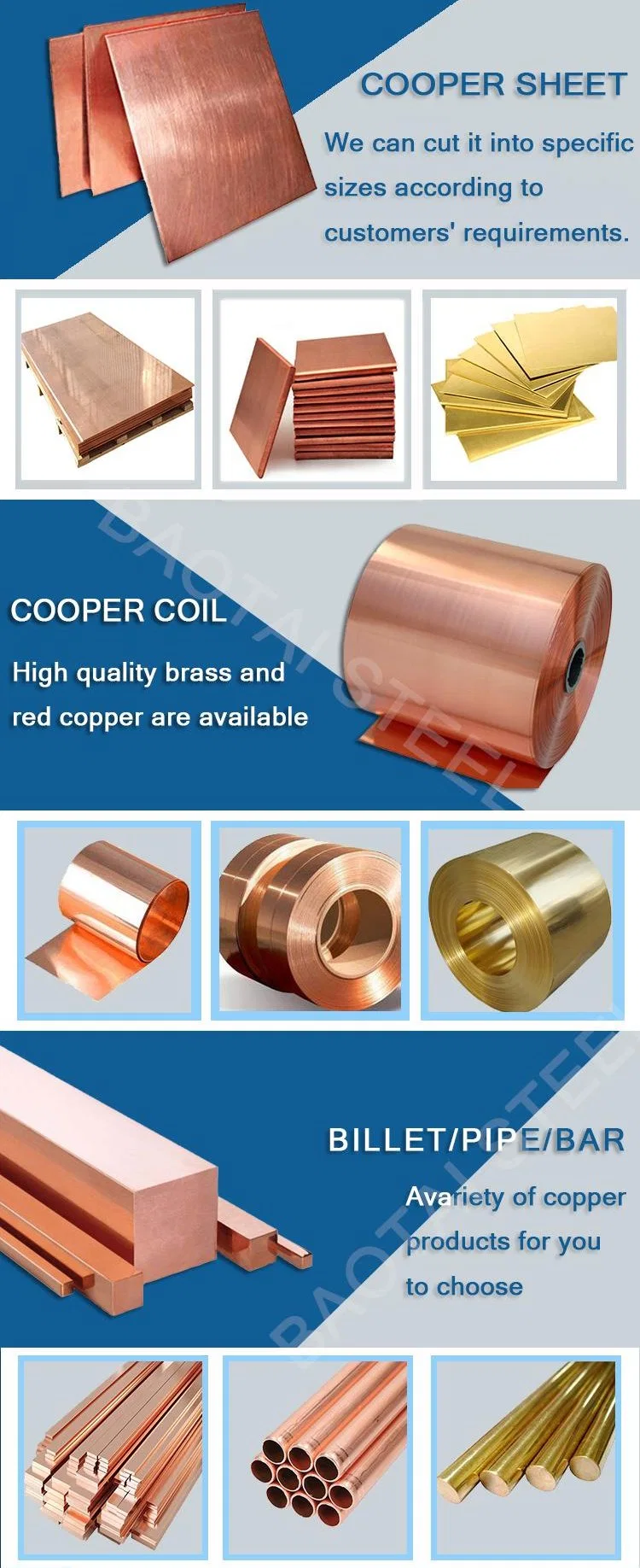 C2600 C2680 C2700 C2800 Red 99.9% Pure Manufacturer Copper Strip