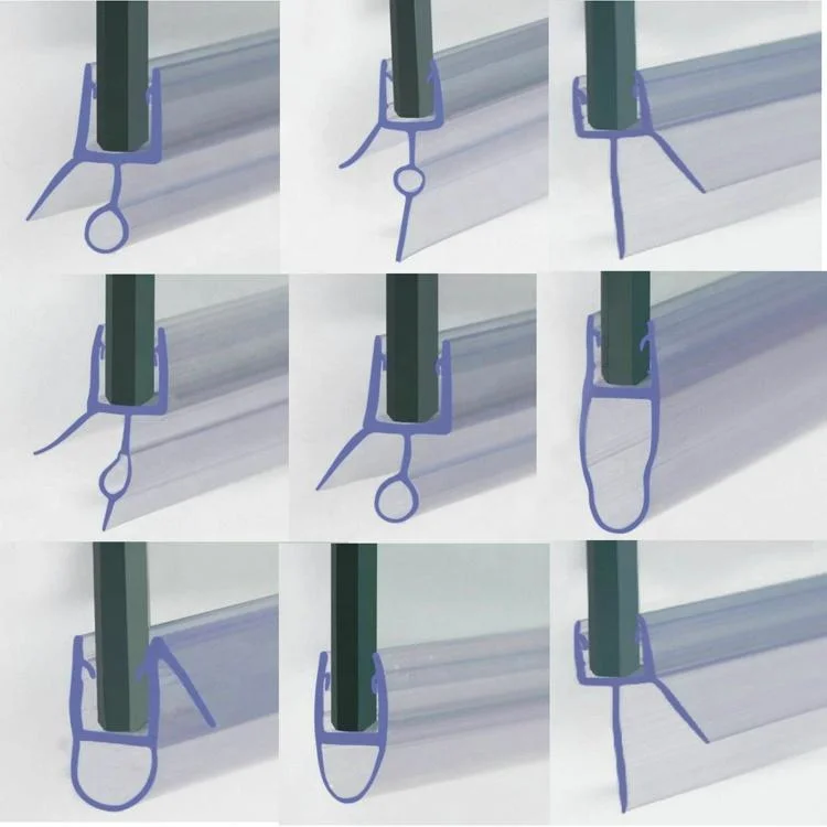 New Flexible PVC Sealing Customized Plastic Strip Door Sealing Strip with Extrusion Process