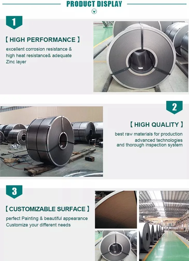 Hot Rolled Ss400 Q235 Q460 Full Hard Black Annealed Carbon Steel Coil