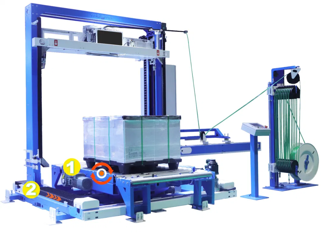 Automatic Best Pet PP Carton Strapping Packing Machine Pallet Strapping Machine