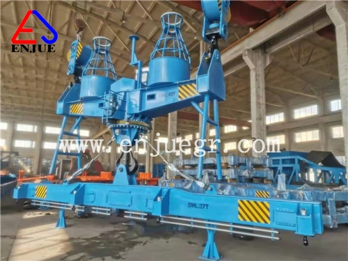 C Hook Smag 63t Marine Port Use Hydraulic Swiveling Hook Hanger Swivel Lifting Frame for Crane