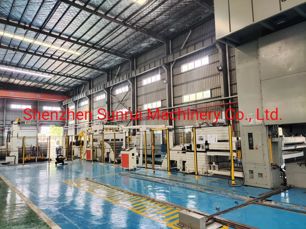 1800mm Coil Blank Lines with Stamping Press Machine for Auto Parts Stamping