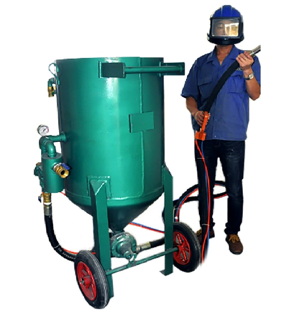 Air Pressurized Portable Blaster Pot Sandblasting Machine Sandblaster