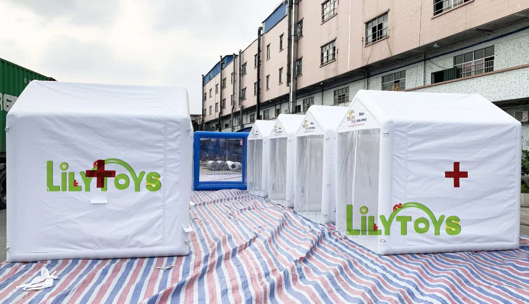 Lilytoys Inflatable Disinfection Tunnel for Mall, Disinfection Tent for Market, Disinfection House for Community