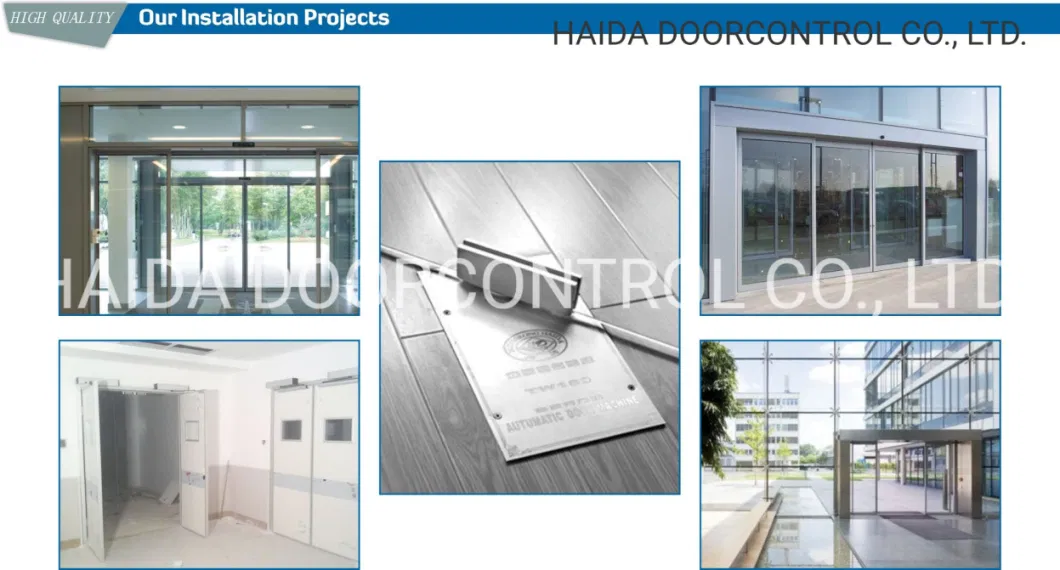 HD 150 Auto Sensor Glass Door Automatic Sliding Door