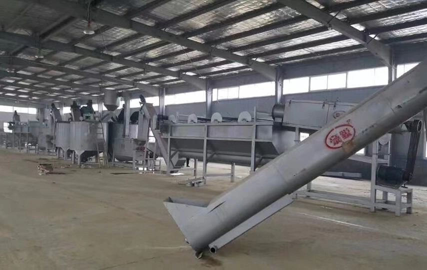 Hot Washing Tank in Hr-Plastic Bottles Crushing Drying Cleaning Recycling Production Line