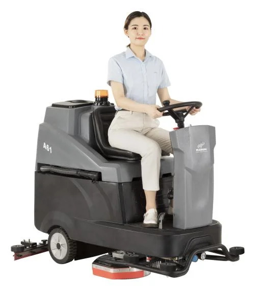 Elerein A61 Ride-on Floor Scrubber for Large Venues with Light Touch Panel