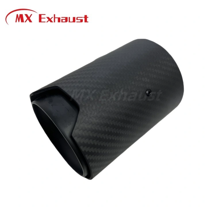 M Performance Automobile Exhaust Tip Manufacturers Direct Sales Race Car Exhaust Pipe Straight Cut End Carbon Catback Exhaust