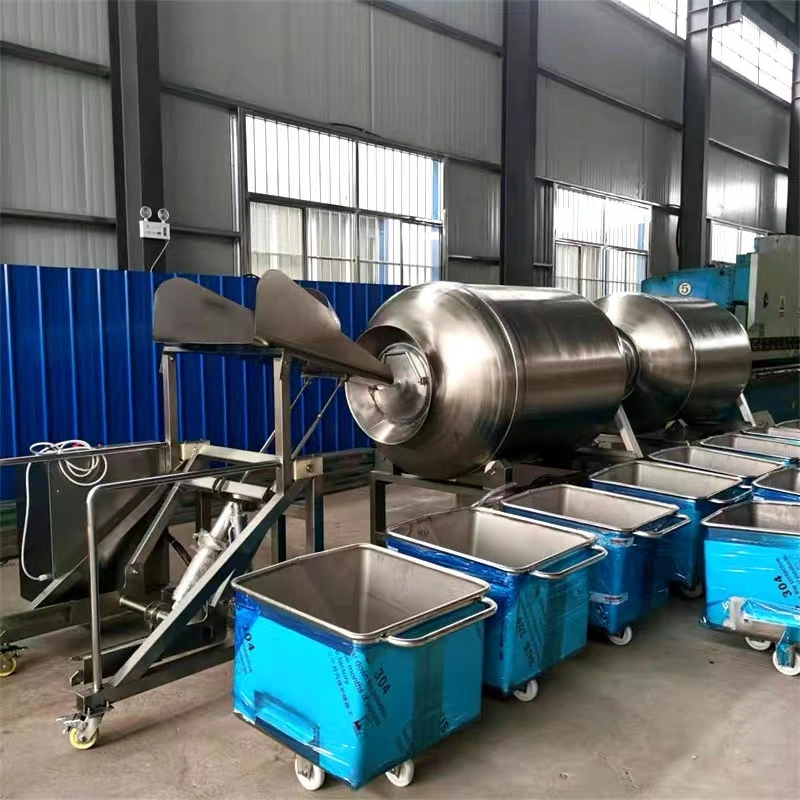 Automatic Commercial Vacuum Rolling Pickling Equipment for Chicken, Duck, Beef Meat Products