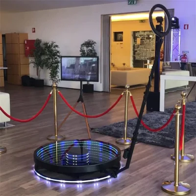 360 Photo Booth Machine 360PRO Slow Motion Rotating Portable Selfie Platform Spin 360 Degree Photo Booth