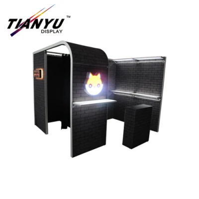 Chinese Wholesale Aluminum Outdoor Advertising Trade Display Standard Recyclable Used Portable Spray Booth for Sale