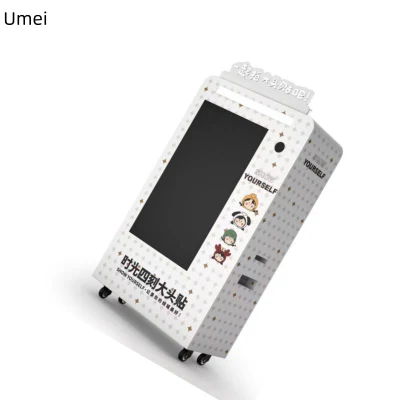 Korea Popular Selfie Stationtouch Screen Wedding Photo Booth Machine/Instant Photo Booth/Automatic Photo Booth