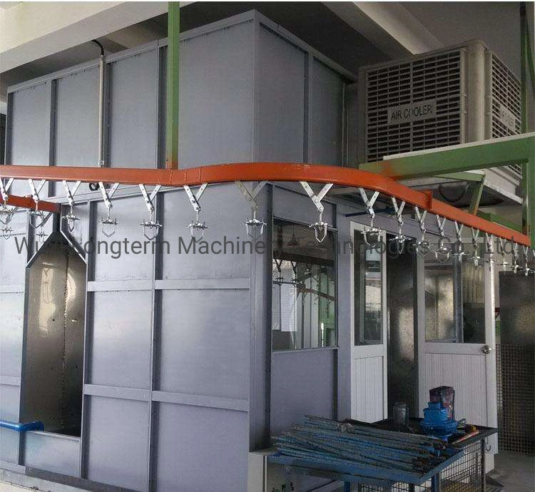 Precision Robot 360-Degree Elevator Painting Powder Coating Line, Powder Coating Spray Booth for Elevator*