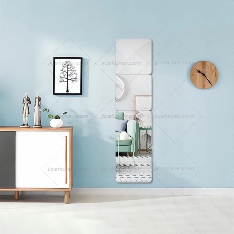 Selfie Flexible Soft Acrylic Children Mirror Decor Wall Sticker