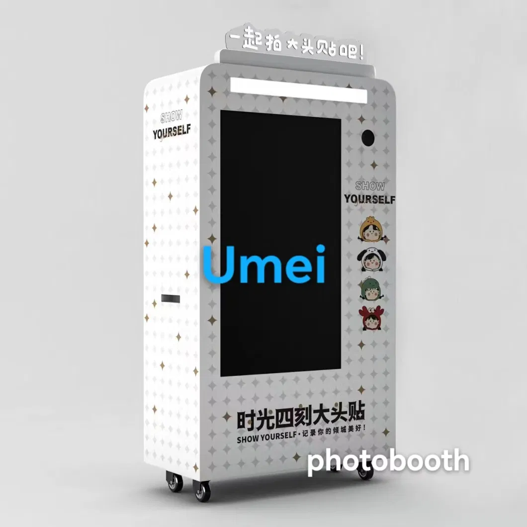 Self Service Photo Booth Korea 2023 Shopping Mall Photobooth for Rental