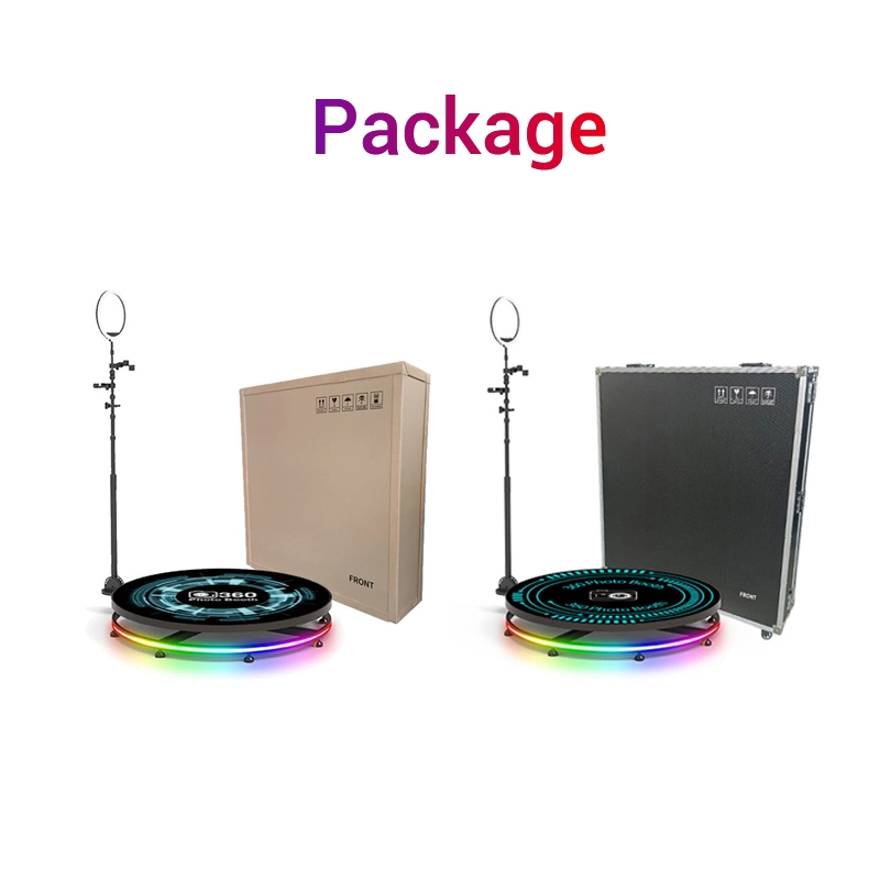 Dropshipping New Adjustable Rotating 360 Photo Booth 360 Degree for Wedding Party