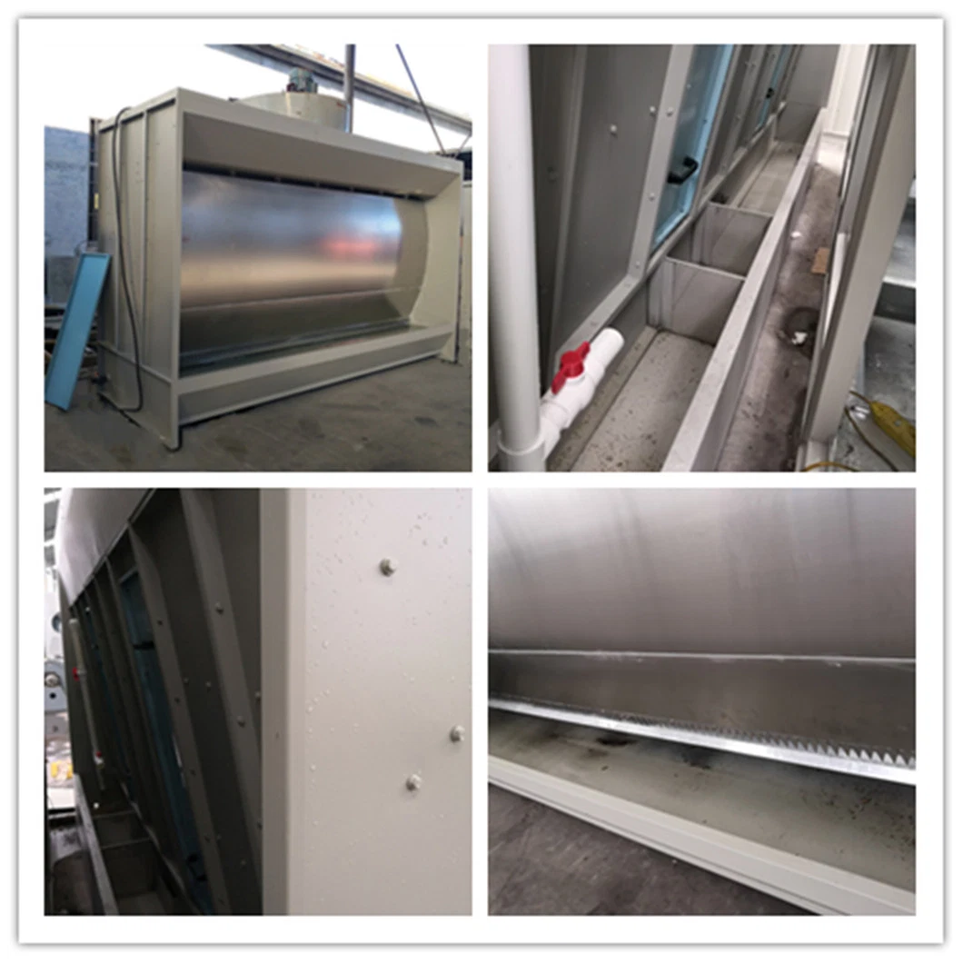 Convenient Operation Mirror Water Spray Booth for Painting (ZC-WPB3000)