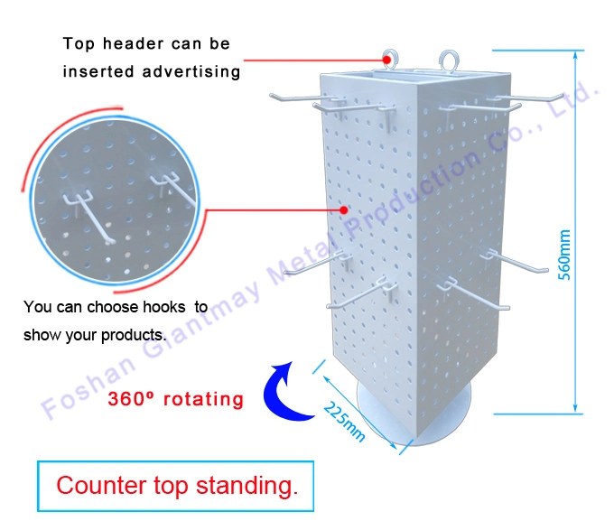 Wholesale 360 Degree Rotating Spinning Tabletop Metal Display Turntable Exhibition Stand