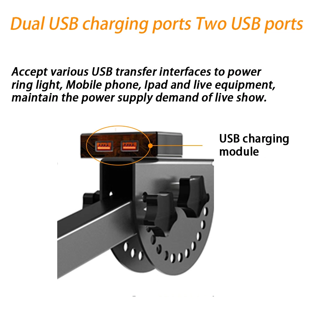 Overhead 360 Photo Booth Powered by Battery Work with Smart Phone