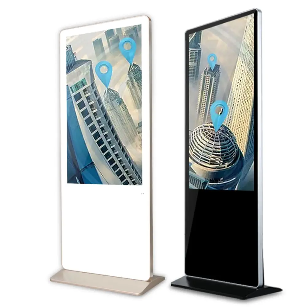 43&quot;, 50&quot;, 55&quot; LCD Android Camera Qr Code Interactive Touch Screen Display Self-Service Photo Booth Kiosk