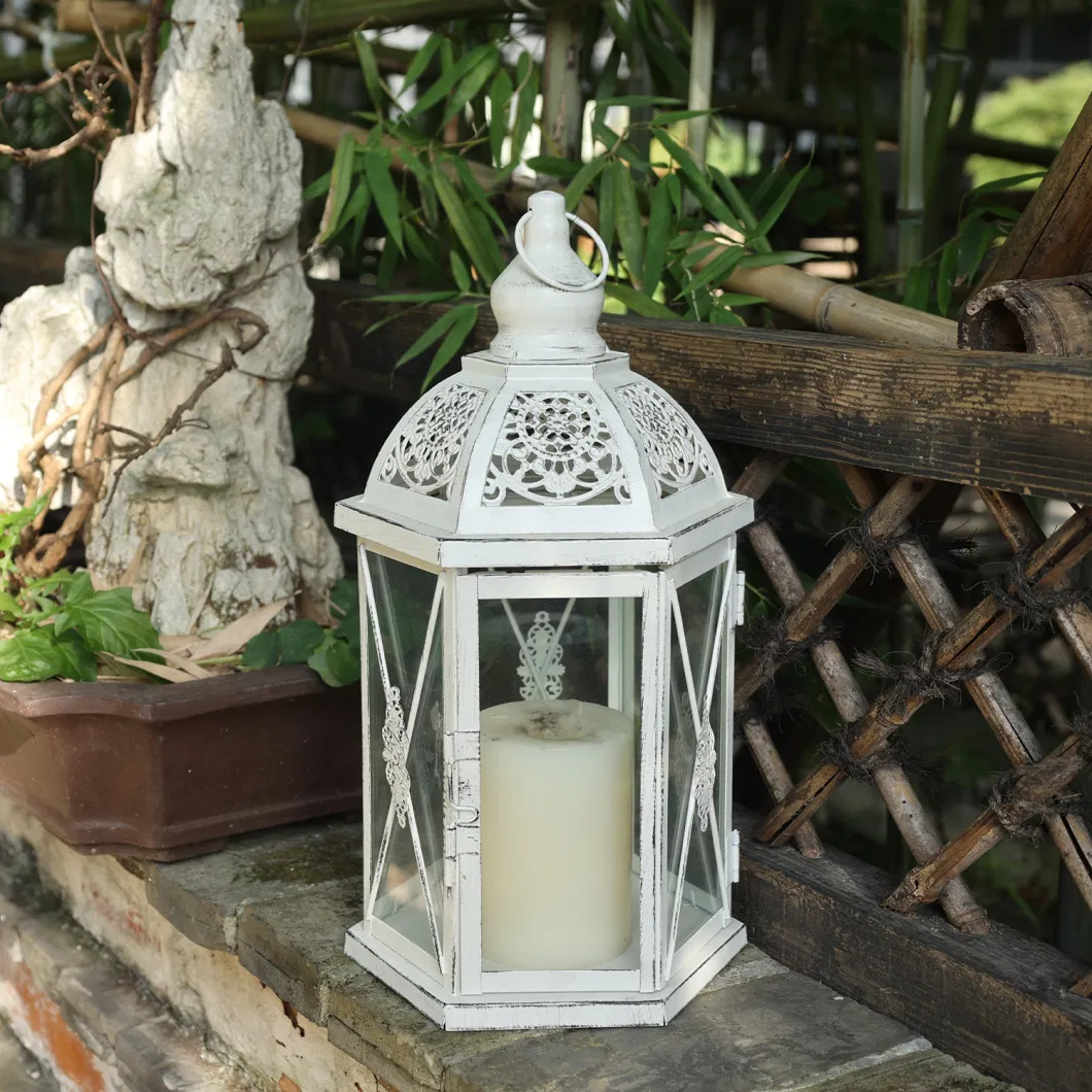 Farmhouse Home Decor Lantern Decorative Candle Lantern