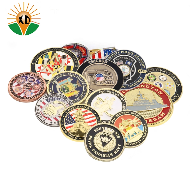 Belt Xrp Mechanism Us Navy Souvenir Gift Coins Zinc Alloy Enamel Challenge Coin