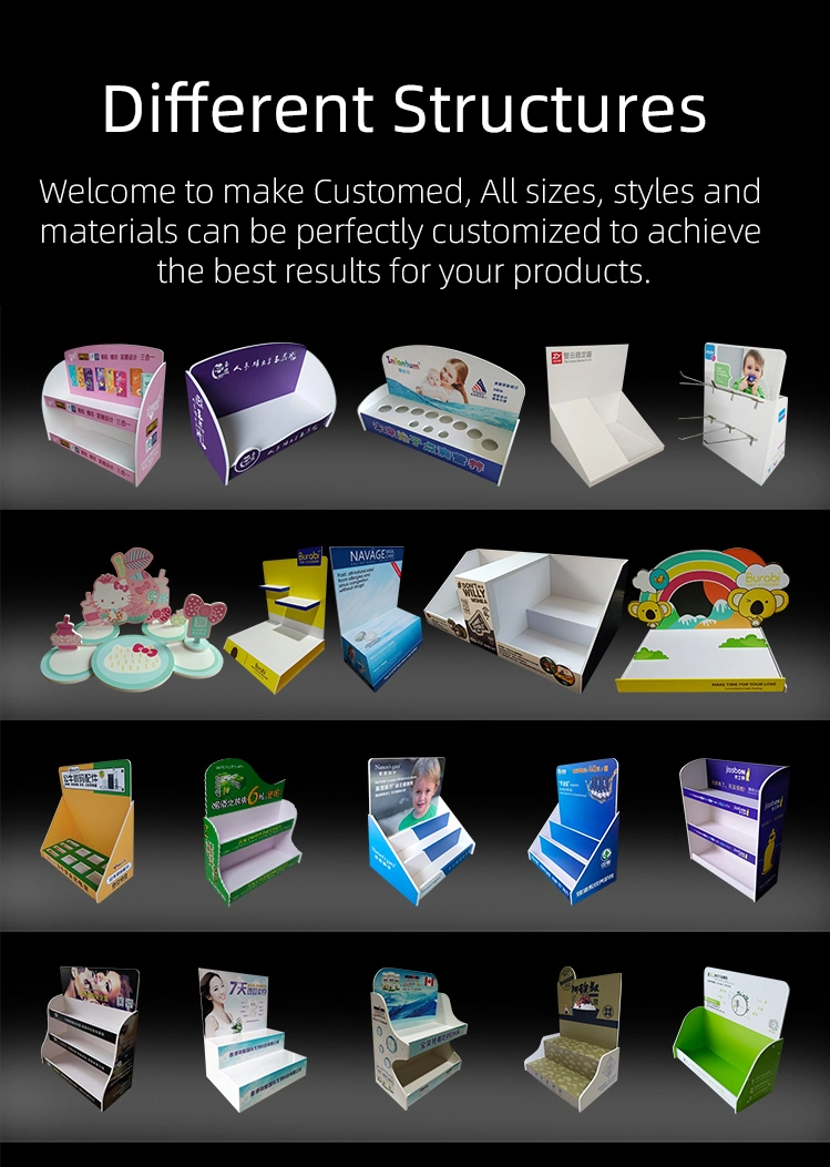 Customized PVC Product Display Stand Brand Display Stand