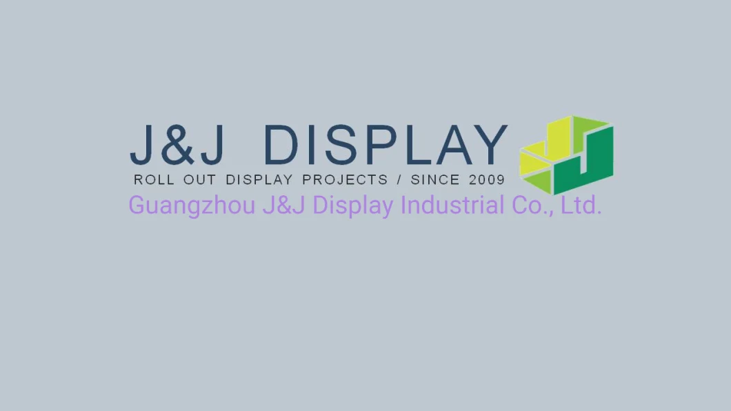 Brand Promotion Display Banner Floor Display Stand with High Quality Small Order